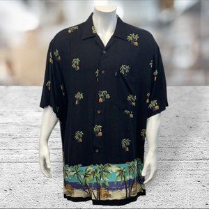 Vintage Pineapple Connection Hawaiian Shirt 2XL